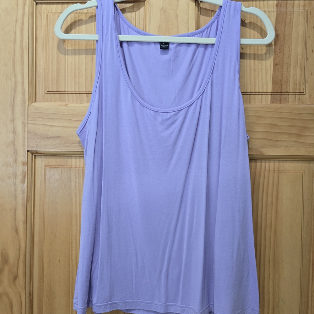 Lilac Mesh Short Sleeve Top - Picture 4 of 7